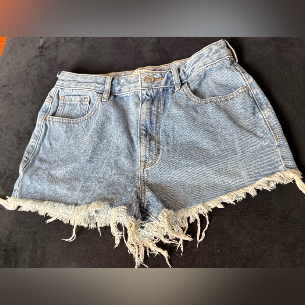 Shorts PacSun High Rise Festival Denim Shorts Women’s Size 26 (sz 2) Distressed